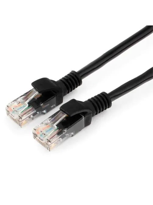 Кабель (патч-корд) UTP 5Е категория, RJ-45, 15 м, CABLEXPERT, для подключения по локальной сети LAN, PP12-15M