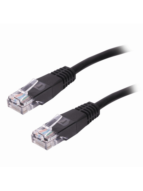 Кабель (патчкорд) UTP 5E категория, RJ-45, 1 м, SONNEN, для подключения Интернета по локальной сети LAN, 513122