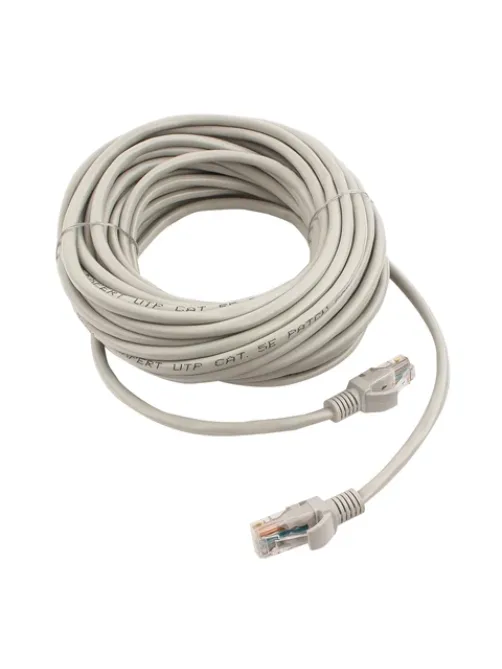Кабель (патч-корд) UTP 5Е категория, RJ-45, 10 м, CABLEXPERT, для подключения по локальной сети LAN, PP12-10M