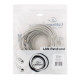 Кабель (патч-корд) UTP 5Е категория, RJ-45, 10 м, CABLEXPERT, для подключения по локальной сети LAN, PP12-10M