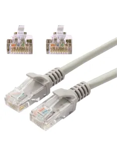 Кабель (патч-корд) UTP 5Е категория, RJ-45, 20 м, CABLEXPERT, для подключения по локальной сети LAN, PP12-20M