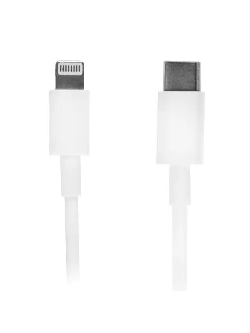 Кабель USB Type-C-Lightning с поддержкой быстрой зарядки, белый, 1 м, SONNEN, медный, 513612