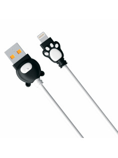 Кабель USB2.0 – Lightning, 1 м, mObility, лапки, ассорти, iPhone/iPad, УТ000037513