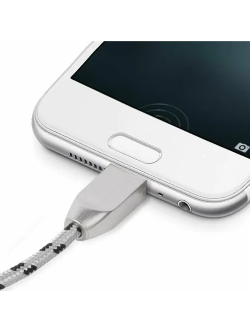 Кабель USB 2.0 – Type-C, 1 м, SONNEN Premium, медь, передача данных и быстрая зарядка, 513127