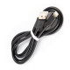 Кабель USB 2.0 – Lightning, 1 м, RED LINE, для подключения портативных устройств, черный, УТ000008646