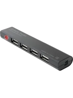 Хаб USB 2.0, 4 порта, черный, DEFENDER QUADRO PROMT, 83200