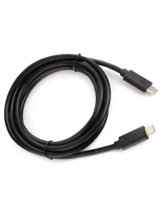 Кабель USB 3.1 Type-C-Type-C, 1,8 м, CABLEXPERT, 5 А, 100 Вт, PD/QC3.0, медь, черный, CCP-USB3.1-CMCM2-1.8M