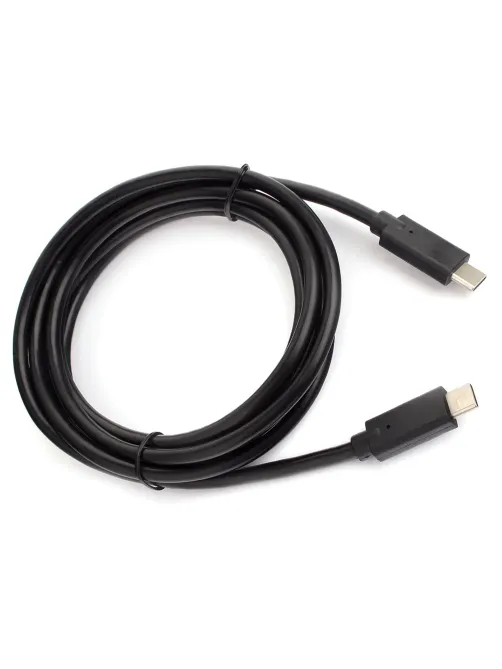Кабель USB 3.1 Type-C-Type-C, 1,8 м, CABLEXPERT, 5 А, 100 Вт, PD/QC3.0, медь, черный, CCP-USB3.1-CMCM2-1.8M