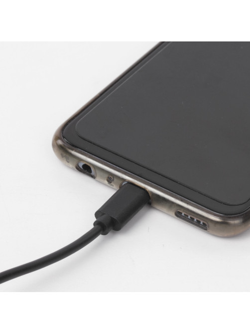Кабель USB 2.0 – micro USB, 1 м, SONNEN, медь, для передачи данных и зарядки, черный, 513115