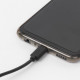 Кабель USB 2.0 – micro USB, 1 м, SONNEN, медь, для передачи данных и зарядки, черный, 513115