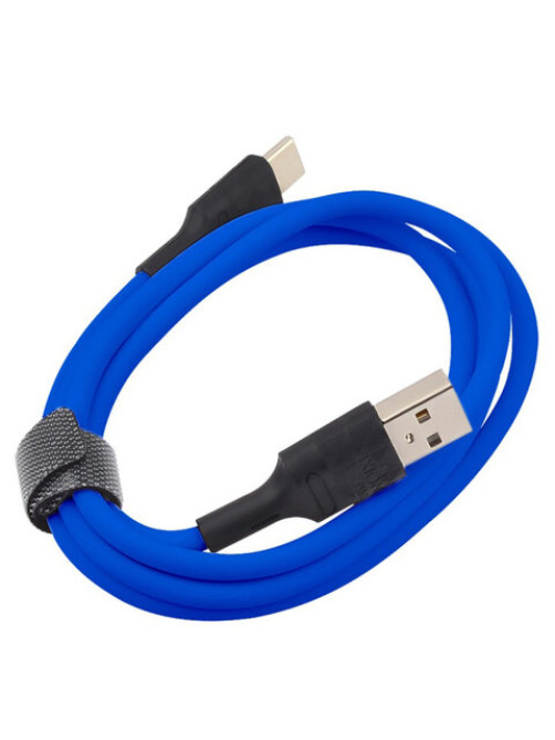 Кабель USB – Type-C, 1 м, VIXION PRO VX-07c, для зарядки и передачи данных, синий, 01246, БП-00000907