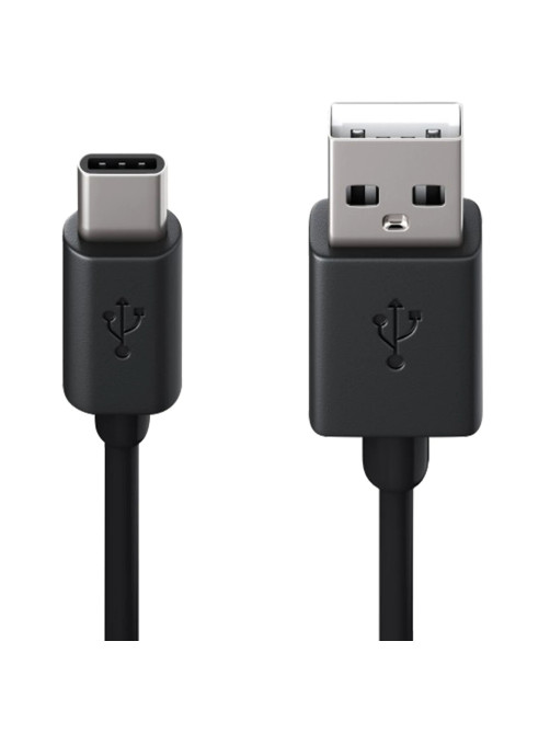 Кабель USB 2.0 AM – TypeC, 1 м, RED LINE, для подключения портативных устройств и периферии, черный, УТ000010553