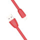 Кабель силиконовый USB – Lightning 8 pin, 1 м, VIXION PRO VX-12i, для зарядки и передачи данных, красный, 02977, БП-00000967
