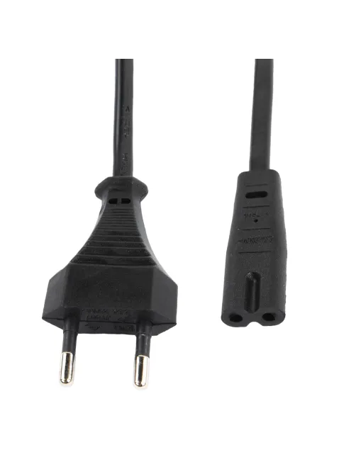 Кабель питания УНИВЕРСАЛЬНЫЙ для аудио и видеотехники C7 (2 pin), SONNEN, 1,8 м, черный, 513564