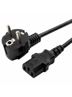 Кабель питания 1,8 м, CABLEXPERT, Schuko-C13, 3x0,5 мм2, 6 A, с заземлением, черный, PC-186