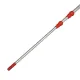 Черенок рукоятка телескопическая VILEDA PROFESSIONAL 2х1,25 м (до 2,5м) алюминиевый, используется с шубкой 602099, со стяжкой 602101, 179661
