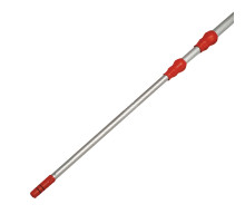 Черенок рукоятка телескопическая VILEDA PROFESSIONAL 2х1,25 м (до 2,5м) алюминиевый, используется с шубкой 602099, со стяжкой 602101, 179661