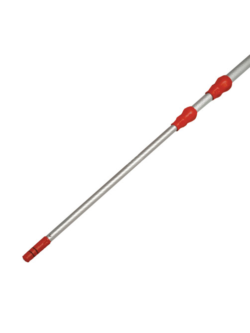 Черенок рукоятка телескопическая VILEDA PROFESSIONAL 2х1,25 м (до 2,5м) алюминиевый, используется с шубкой 602099, со стяжкой 602101, 179661