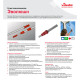 Черенок рукоятка телескопическая VILEDA PROFESSIONAL 2х1,25 м (до 2,5м) алюминиевый, используется с шубкой 602099, со стяжкой 602101, 179661