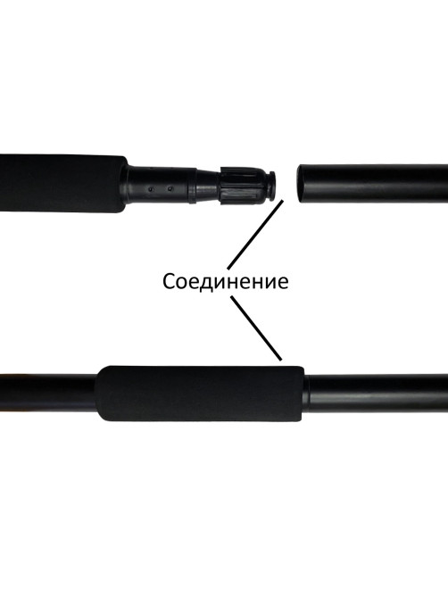 Швабра самоотжимная, роликовый отжим, насадка PVA 26 см, черенок 110 см, LAIMA, 601466
