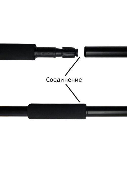 Швабра самоотжимная, роликовый отжим, насадка PVA 26 см, черенок 110 см, LAIMA, 601466