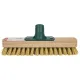 Щетка для уборки шробер (скраббер) ширина 23 см, щетина 2,5 см, деревянная, крепление еврорезьба, YORK, 300