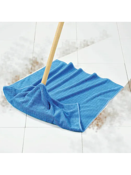 Швабра для пола деревянная, длина черенка 120 см, рабочая часть 35 см