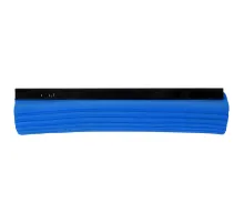 Насадка МОП для швабры самоотжимной роликовой 601466, PVA, 26 см, синяя, LAIMA, 601484