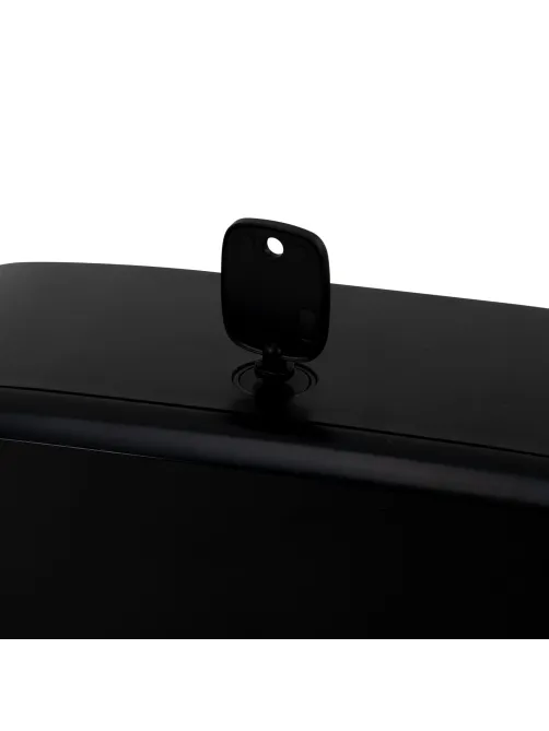 Диспенсер для полотенец LAIMA PROFESSIONAL PREMIUM BLACK (Система H2), Z-сложения, черный, ABS-пластик, 609522