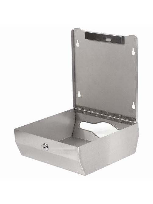 Диспенсер для полотенец LAIMA PROFESSIONAL INOX, (Система H2) Z-сложения, нержавеющая сталь, матовый, 605694