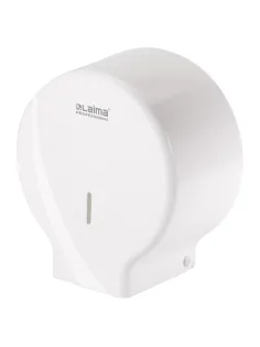 Диспенсер для туалетной бумаги LAIMA PROFESSIONAL ORIGINAL (Система T2), малый, белый, ABS, 605766
