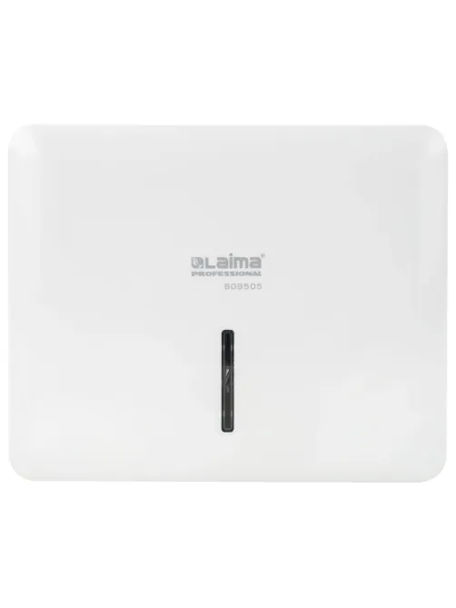 Диспенсер для полотенец LAIMA PROFESSIONAL SUPER (Система H2), Z-сложения, ABS-пластик, белый, 609505