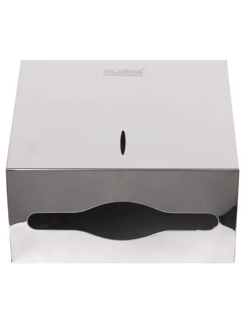 Диспенсер для полотенец LAIMA PROFESSIONAL INOX, (Система H3) V-сложения, нержавеющая сталь, зеркальный, 605697