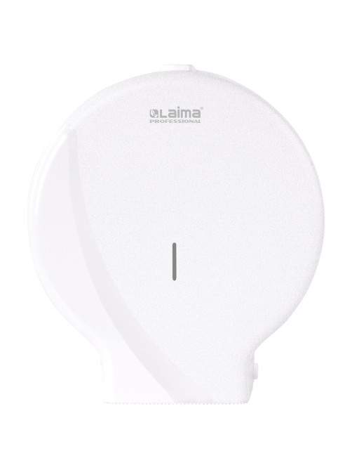 Диспенсер для туалетной бумаги LAIMA PROFESSIONAL ORIGINAL (Система T1), БОЛЬШОЙ, белый, ABS-пластик, 605768