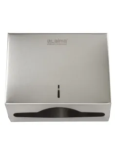 Диспенсер для полотенец LAIMA PROFESSIONAL BASIC (H2) Z-сложения, нержавеющая сталь, матовый, 605050