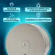 Диспенсер для туалетной бумаги LAIMA PROFESSIONAL BASIC (Система T2) малый, нержавеющая сталь, матовый, 605048