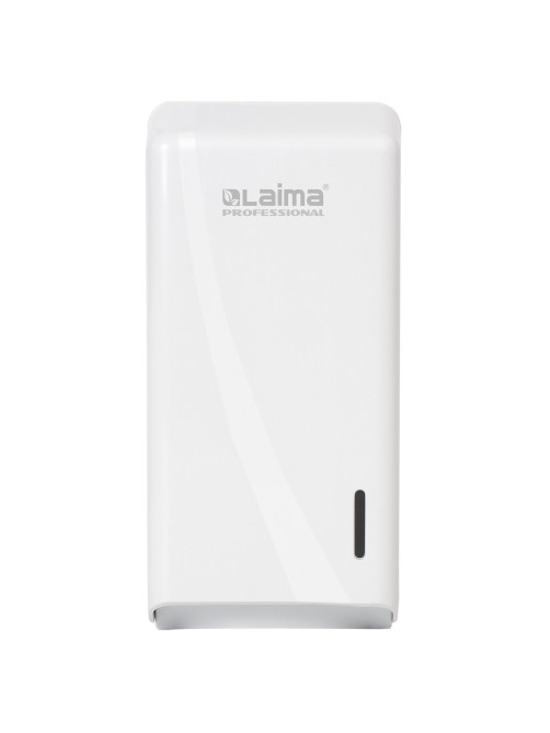 Диспенсер для туалетной бумаги листовой LAIMA PROFESSIONAL ORIGINAL (Система T3), белый, ABS-пластик, 605770