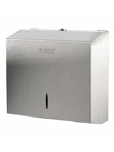 Диспенсер для полотенец LAIMA PROFESSIONAL INOX, (Система H3) V-сложения, нержавеющая сталь, матовый, 605696