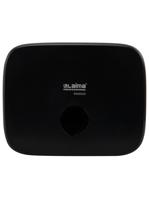 Диспенсер для полотенец LAIMA PROFESSIONAL PREMIUM BLACK (Система H2), Z-сложения, черный, ABS-пластик, 609522