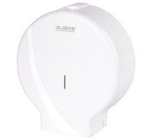 Диспенсер для туалетной бумаги LAIMA PROFESSIONAL ORIGINAL (Система T1), БОЛЬШОЙ, белый, ABS-пластик, 605768