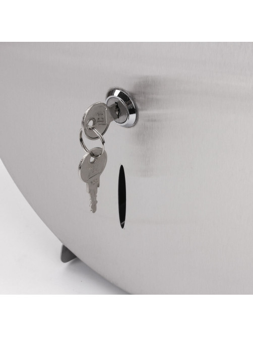 Диспенсер для туалетной бумаги LAIMA PROFESSIONAL INOX, (Система T2) малый, нержавеющая сталь, матовый, 605698