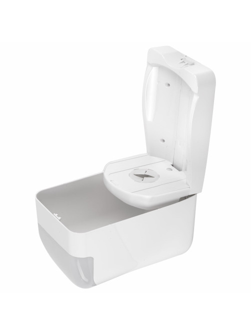 Диспенсер для полотенец с центральной вытяжкой EXTRA LAIMA PROFESSIONAL, (M1/M2), белый, ABS, 607766