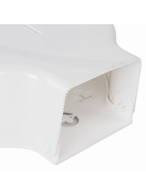 Диспенсер для туалетной бумаги LAIMA PROFESSIONAL ORIGINAL (Система T1), БОЛЬШОЙ, белый, ABS-пластик, 605768