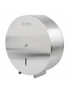Диспенсер для туалетной бумаги LAIMA PROFESSIONAL INOX, (Система T1) БОЛЬШОЙ, нержавеющая сталь, матовый, 605700