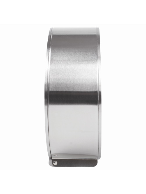 Диспенсер для туалетной бумаги LAIMA PROFESSIONAL INOX, (Система T1) БОЛЬШОЙ, нержавеющая сталь, матовый, 605700