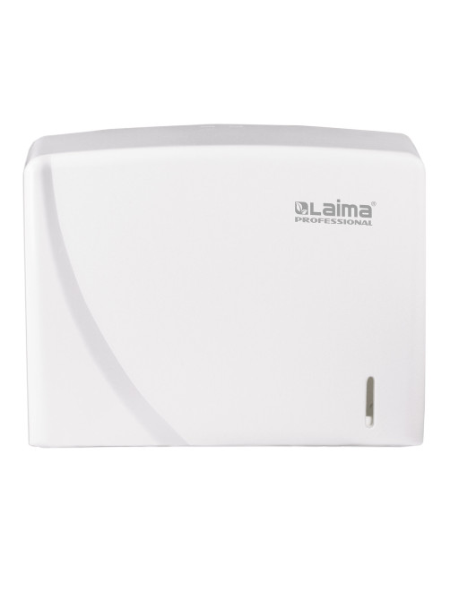 Диспенсер для полотенец LAIMA PROFESSIONAL ORIGINAL (Система H3), V-сложения, белый, ABS, 605761
