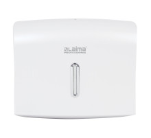 Диспенсер для полотенец LAIMA PROFESSIONAL BASIC (Система H2), Z-сложения, белый, ABS, 605049