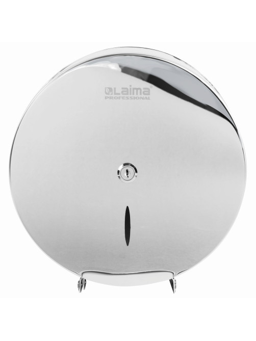 Диспенсер для туалетной бумаги LAIMA PROFESSIONAL INOX, (Система T2) малый, нержавеющая сталь, зеркальный, 605699