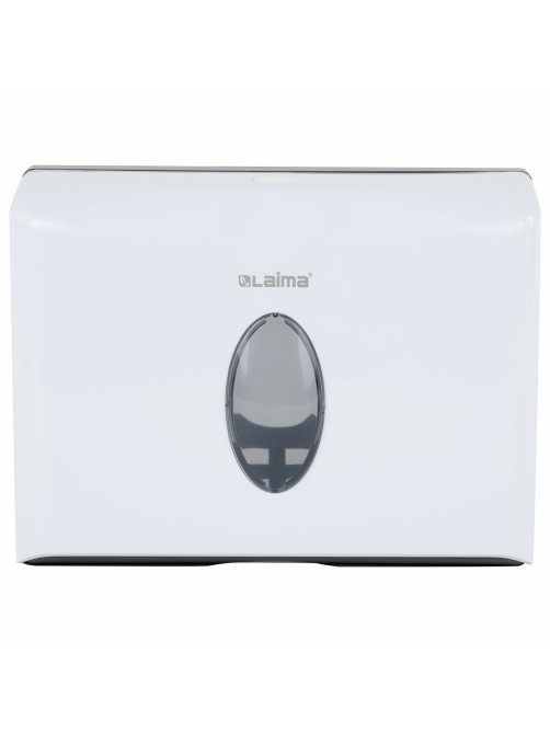 Диспенсер для полотенец бытовой LAIMA HOME (Система H2), Z-сложения, белый, ABS, 609108, M-5823B-W