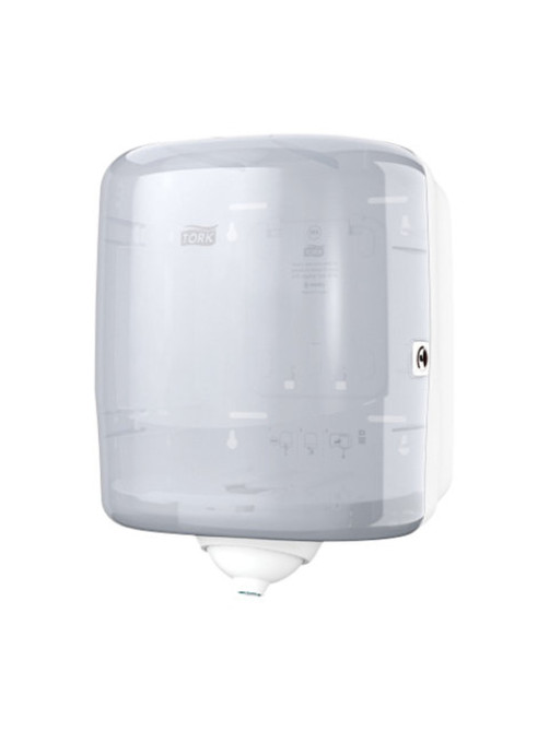 Диспенсер для полотенец TORK (Система М4) Reflex, с центральной вытяжкой, белый, 473190